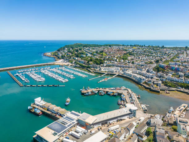 istock Brixham Fish Market, Harbour and Town 1403014389