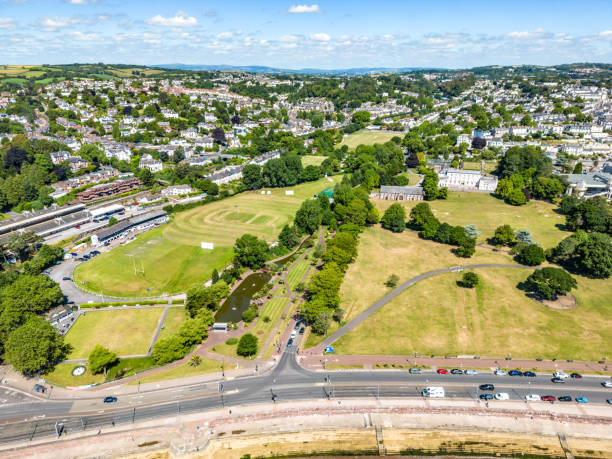 istock Torre Abbey Meadows and Kings Gardens in Torquay 1403014687