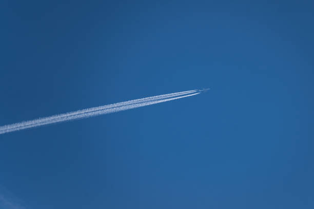 istock Boeing 747 in the air 1403015863