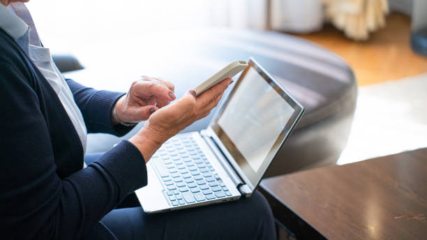istock Personal finance at home, close-up 1403018035