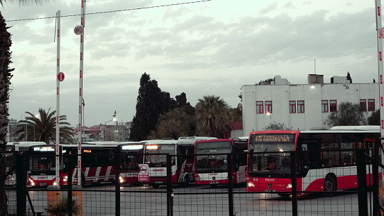 Local Bus Station, İzmir Türkiye, Buca, Şirinyer