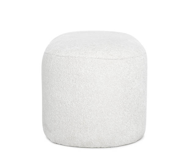 istock Stylish new light ottoman isolated on white 1403029261