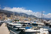 Port Hercule Harbor in Monaco Monte Carlo 2022
