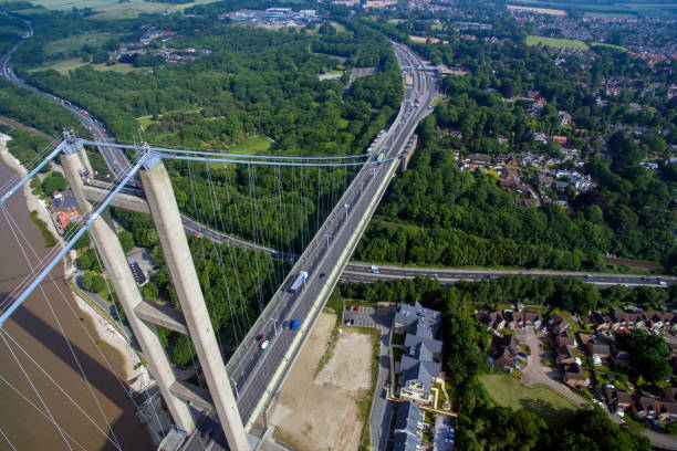 istock Humber Bridge  Hessle. England 1403034354