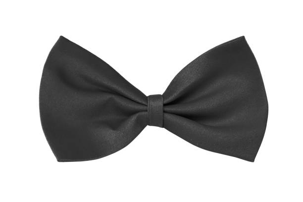 istock Textile bow tie cloth accessory isolated on the white background 1403059725
