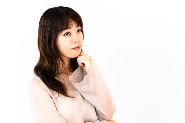 istock A woman who feels doubts 1403061815
