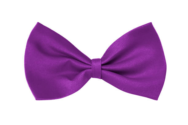 istock Textile bow tie cloth accessory isolated on the white background 1403063426