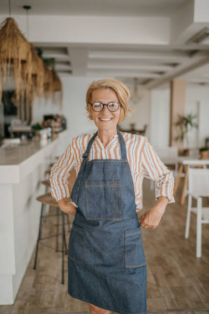 istock Woman in her cafe 1403065124
