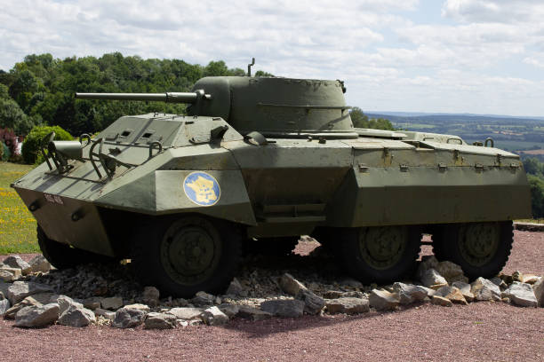 istock The old British WW2 Armoured vehicle 1403066492