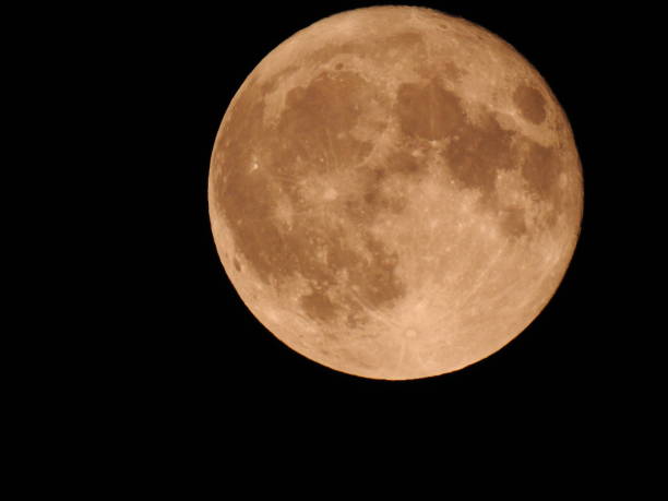 istock Strawberry supermoon or perigee full moon, June 2022 1403069636