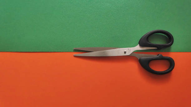 istock stationery scissors isolated on colored background 1403071418