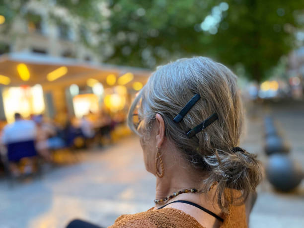istock Woman watching the boulevard 1403072697