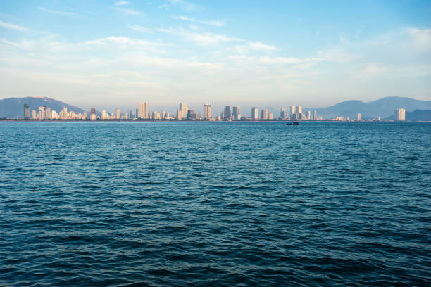 istock NhaTrang city view from the ocean 1403080328