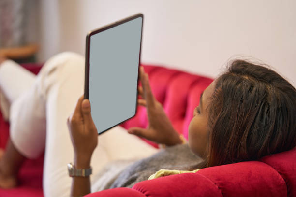 istock asian women using digital tablet  online shopping 1403080927