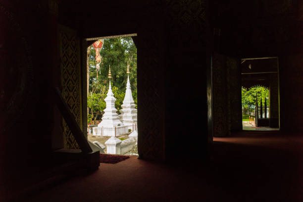 Wat Xieng Thong, Buddhist temple in Luang Prabang World Heritage, Laos
