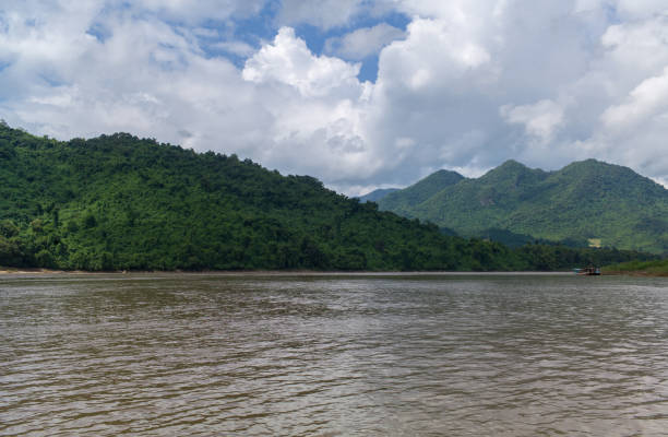 istock Khan Riverside in Luang Prabang, Laos 1403085916