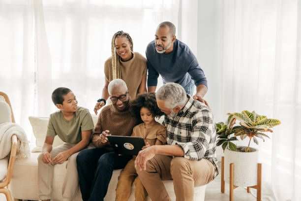 istock Happy three generations family 1403093411