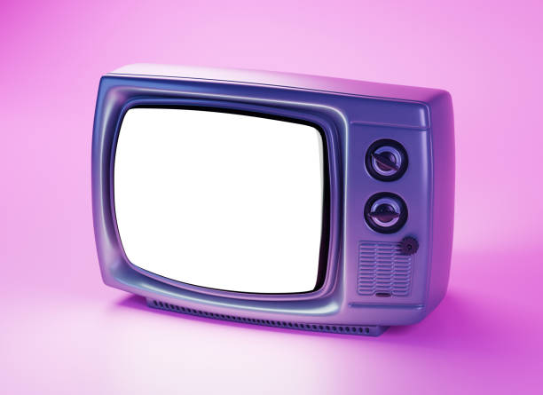 istock Vintage, retro TV 1403098910