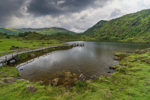 Etang De Lers in Pyrenees, France