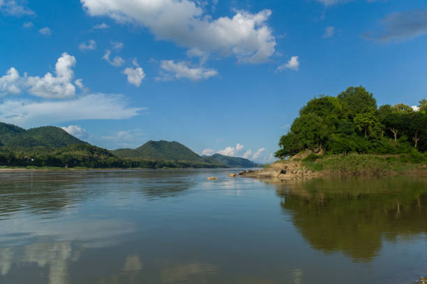 istock Khan Riverside in Luang Prabang, Laos 1403106098