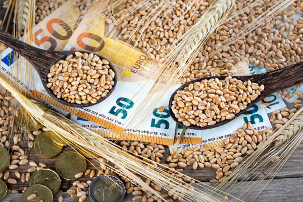 istock Concept of rising costs for wheat 1403115173