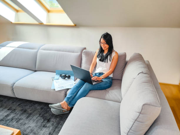 istock Hispanic Woman Working From Home 1403117279