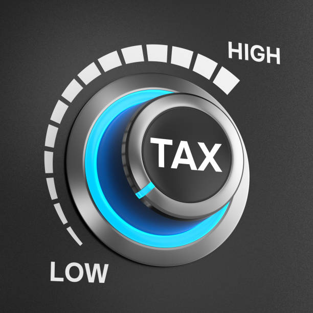 Turning knob control from low to high taxation rate