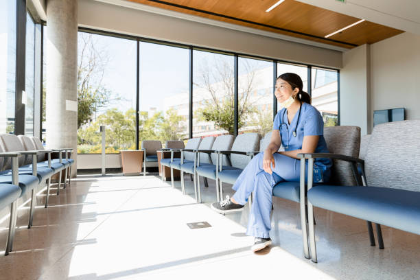 istock Nurse waits for her patient 1403133165