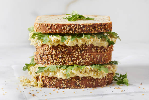 istock Classic Creamy Egg Salad Sandwich 1403139464