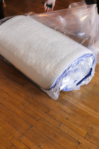 istock mattress vacuum packing. mattress sale 1403140013