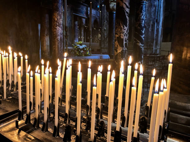 istock Candles In the Basilica de San Marco 1403141616