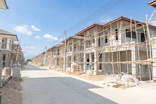 istock construction residential new house in progress at building site housing estate development 1403154919