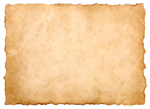 istock old parchment paper sheet vintage aged or texture isolated on white background 1403158309