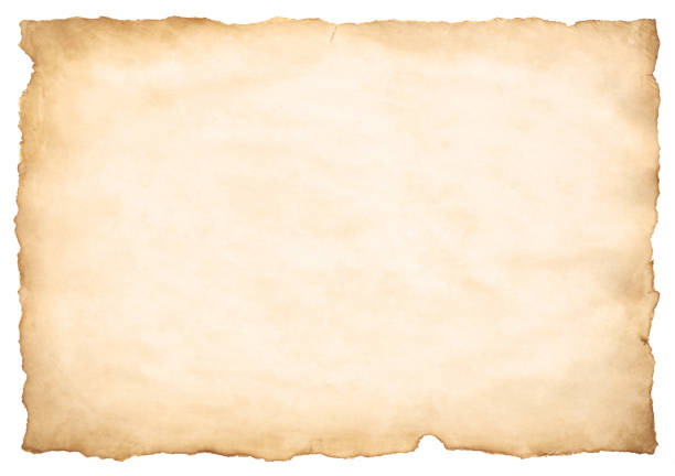 istock old parchment paper sheet vintage aged or texture isolated on white background 1403158394