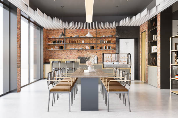 istock Coffee Shop and Cafe Lounge Restaurant 1403172380