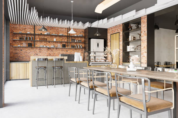 istock Coffee Shop and Cafe Lounge Restaurant 1403172392