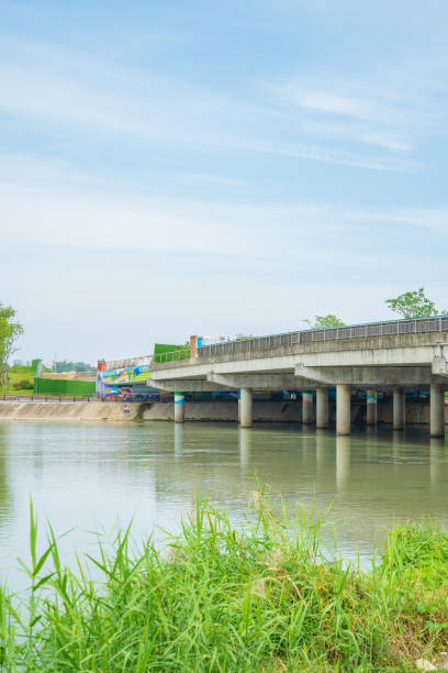 istock Sunny day riverside Chengdu City 1403187315