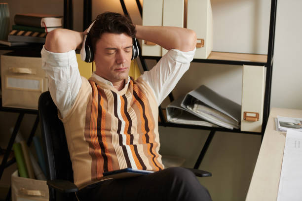 istock Architect Listening to Music 1403187799