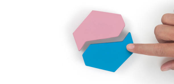 istock Business connecting piece of multi colored pie wood chart 1403188606