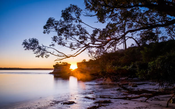 istock Sunset over the Hole in the Wall 1403198823