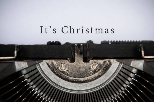 istock It is Christmas text typed on an old vintage typewriter. 1403203876