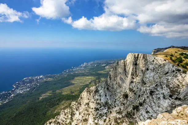 Mountain Ai-Petri landscape, Crimea