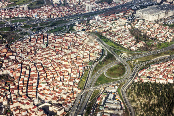 Istanbul city aeral view, Turkey