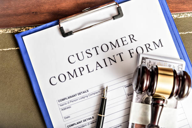 istock Form Complaint: Tax Return Preparer. focus on the main text. 1403211158