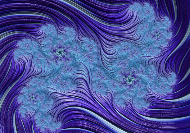Unusual abstract background, fractal illustration