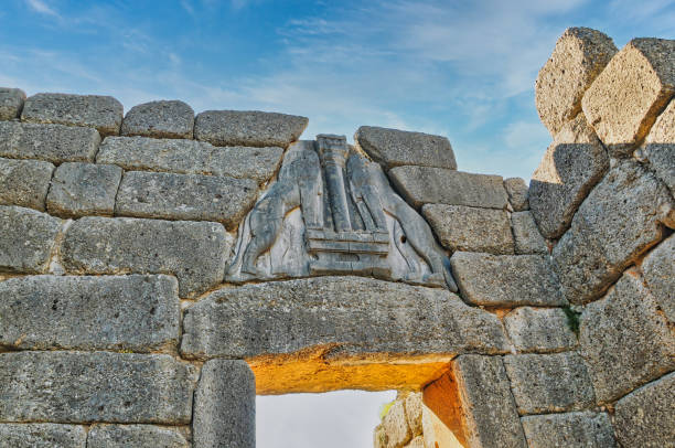 istock Lion's gate in Mycenae Peloponnese 1403211885