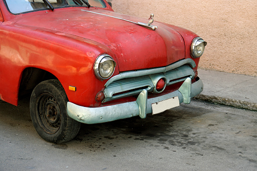 old classic car in cuba
