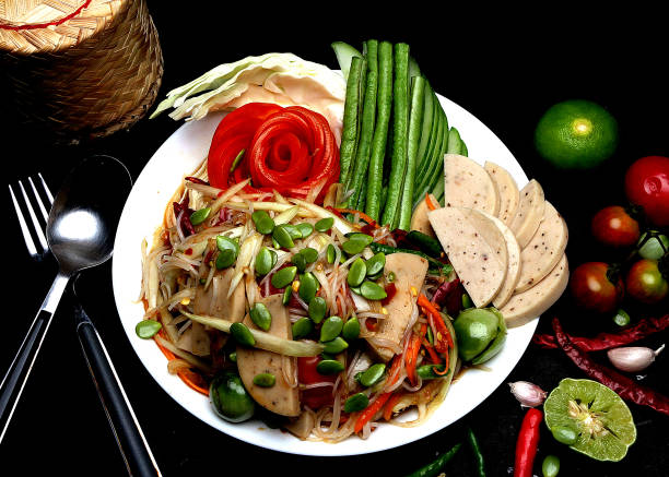istock Thai Papaya Salad 1403216171
