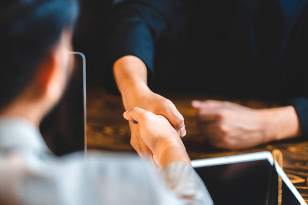 istock business person who working to strategy research information of client request service system, support with connection to success on cyberspace communication technology and marketing date education 1403230097