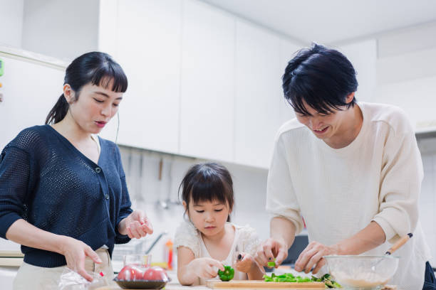 istock Cooking at home with children 1403231164